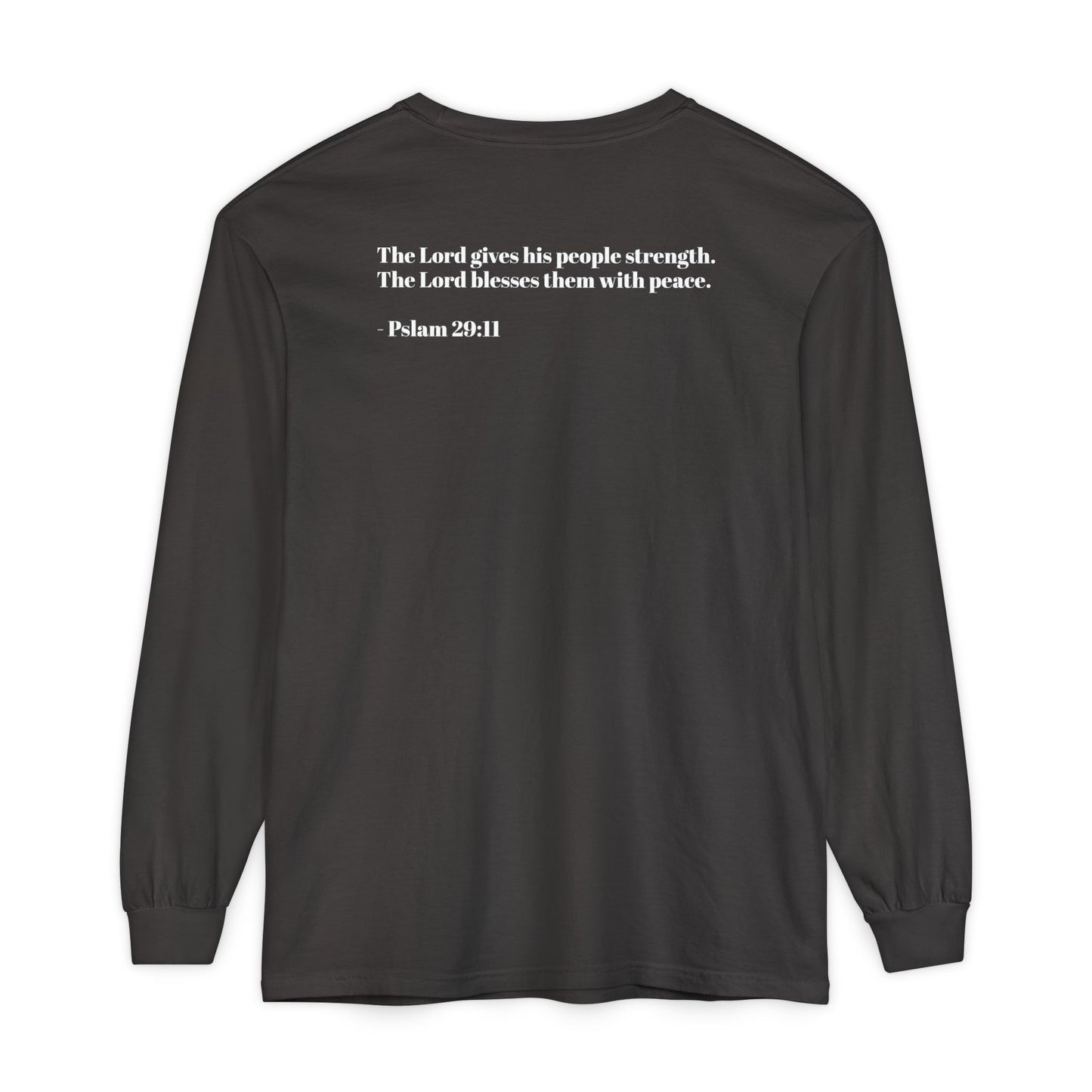 FIT FOR CHRIST Unisex Garment-dyed Long Sleeve T-Shirt